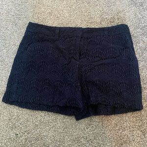 Navy blue Loft shorts